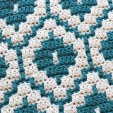 Kit Teje Conmigo alfombra mosaico de ganchillo