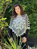 Poncho Jardín de Nuni @witlovebylasnunis