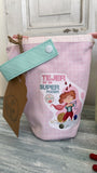 Bolsa para ovillo o estuche de agujas