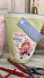 Bolsa para ovillo o estuche de agujas