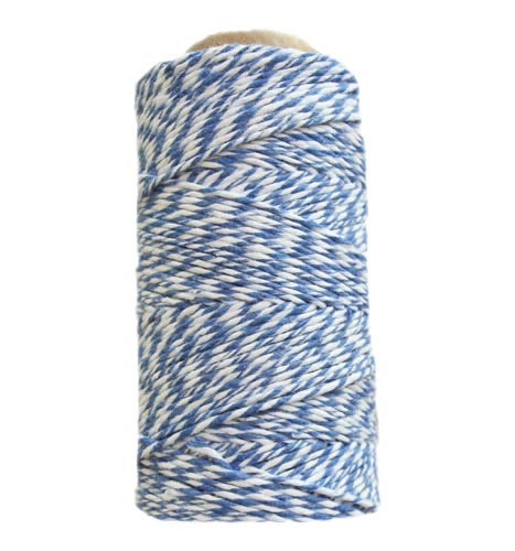 Algodón encerado para Scrap Blanco/Azul Klein